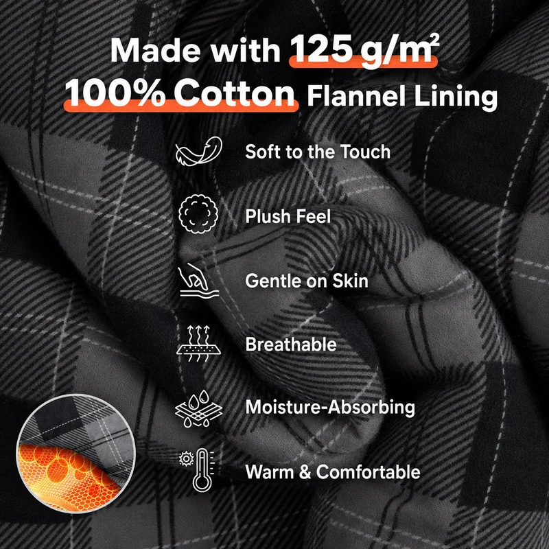 KingCamp Trippy C Flannel Sleeping Bag with Pillow, ISO-Tested 37°F–52°F, 75" x 33.5" Wide Rectangular Camping Sleeping Bag, Convertible Blanket