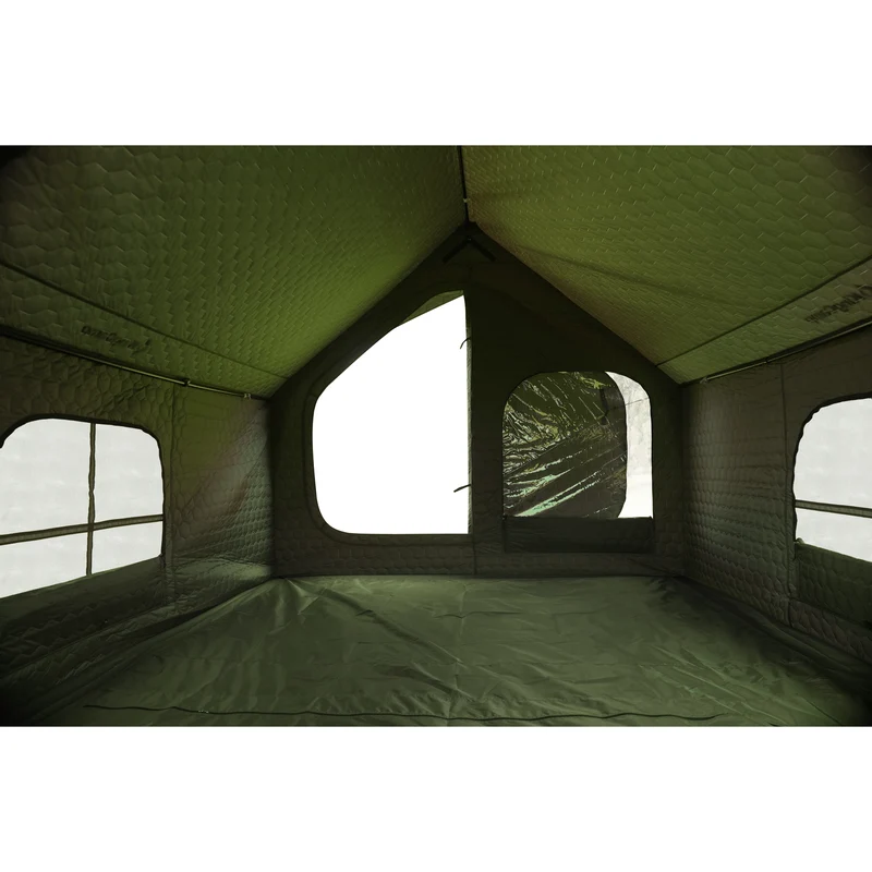 KingCamp SnowHouse 5 Insulated Hot Tent, 5-6 Person 4-Season Winter Camping Tent with Stove Jack, Removable Floor, Divider & Steel Frame