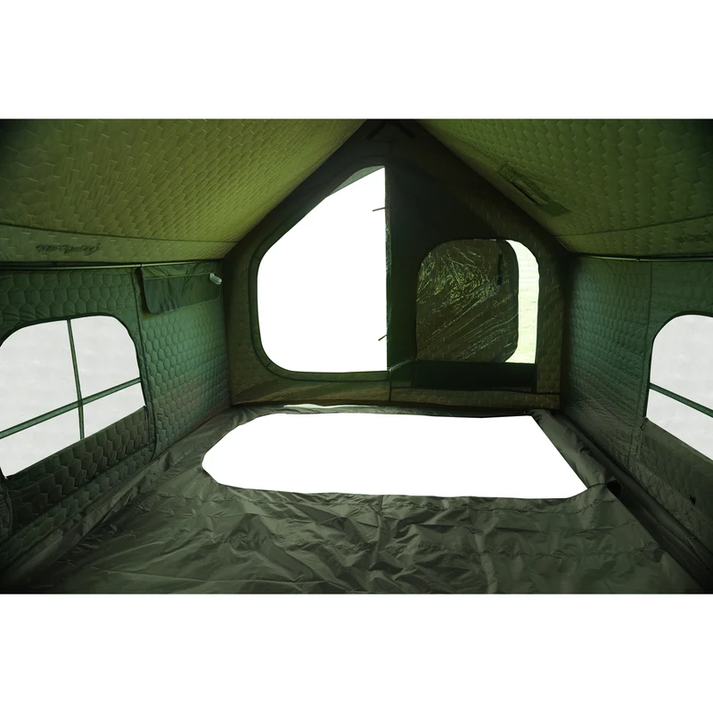 KingCamp SnowHouse 5 Insulated Hot Tent, 5-6 Person 4-Season Winter Camping Tent with Stove Jack, Removable Floor, Divider & Steel Frame