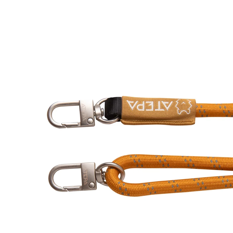 ATEPA Mini Trail Sling Bag, Unisex Lightweight Crossbody Pouch with Rope Strap, Dual Compartments & Bungee Storage