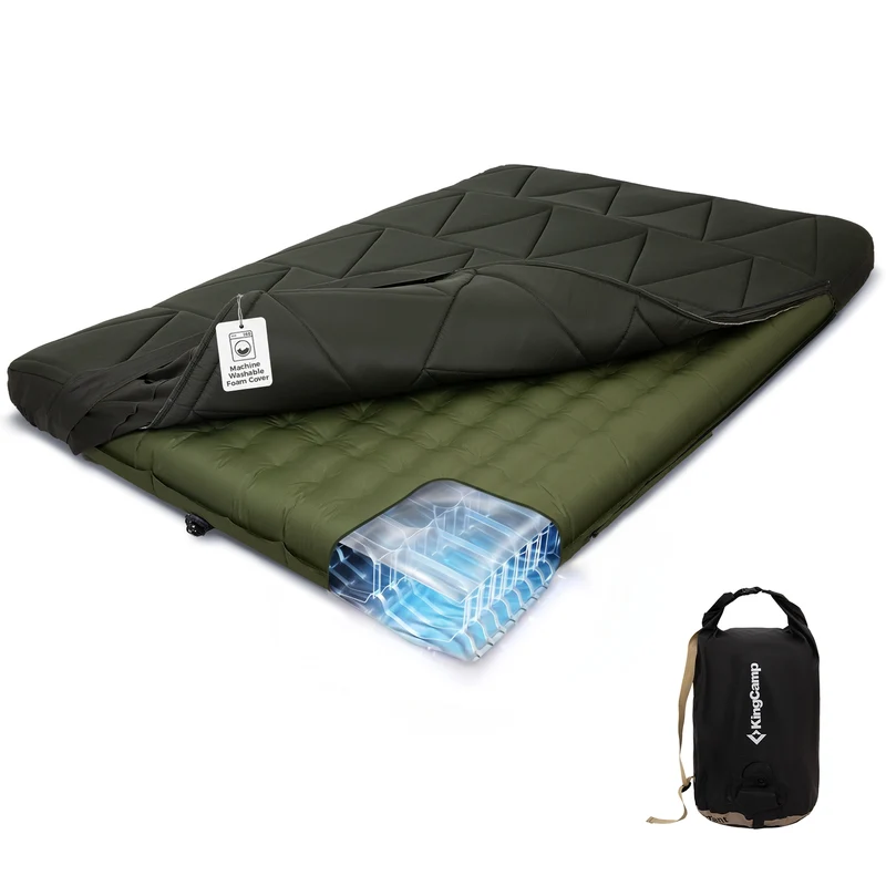 KingCamp GORGEOUS DOUBLE 17 Double Air Pad Inflatable Camping Mattress