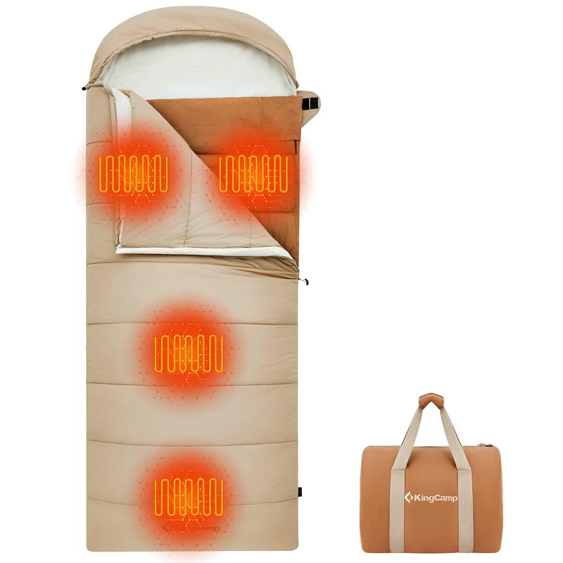 KingCamp WHEATLAND 450 3 in 1 Heated Sleeping Bag