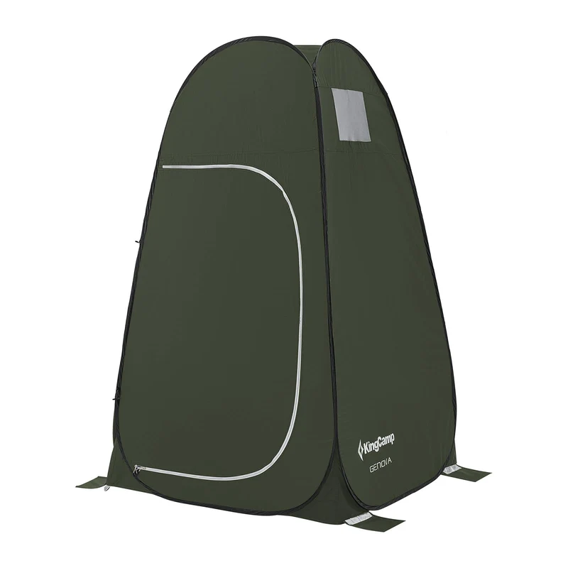 KingCamp Pop-Up Camping Shower Tent with UPF50+ Sun Protection, Portable Changing Room & Toilet Shelter for Beach, Camping & Outdoor Events