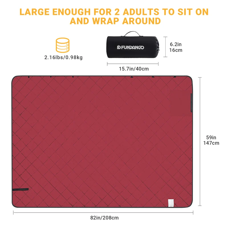 FUNDANGO FLORA Picnic Rug Picnic Blanket