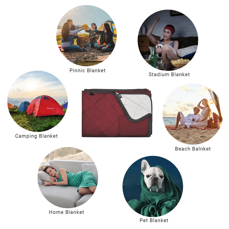 FUNDANGO FLORA Picnic Rug Picnic Blanket