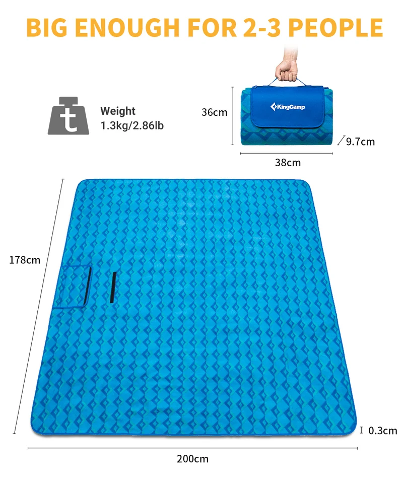 KingCamp Picnic Rug Picnic Blanket