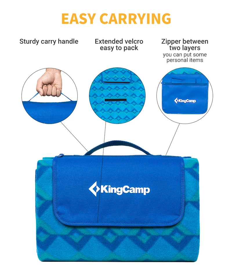 KingCamp Picnic Rug Picnic Blanket