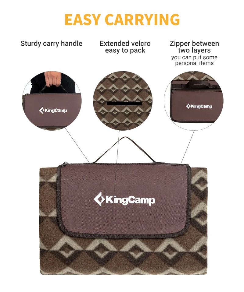 KingCamp Picnic Rug Picnic Blanket