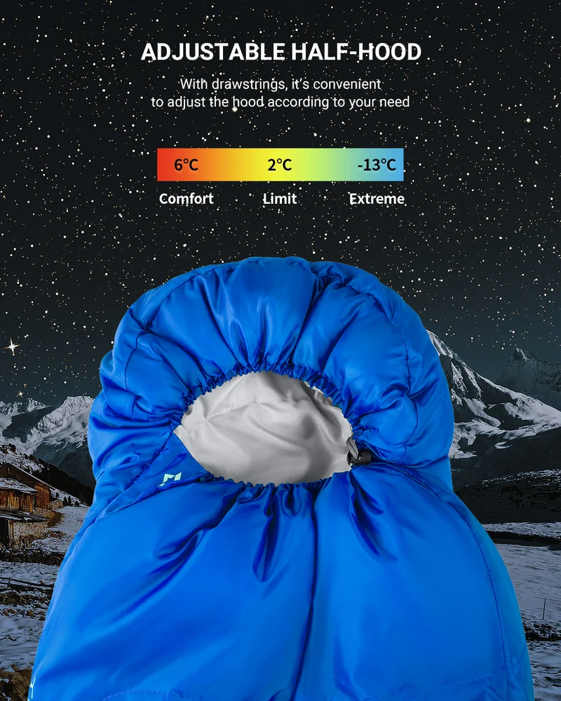 KingCamp Treck 300 Sleeping Bag-Mummy