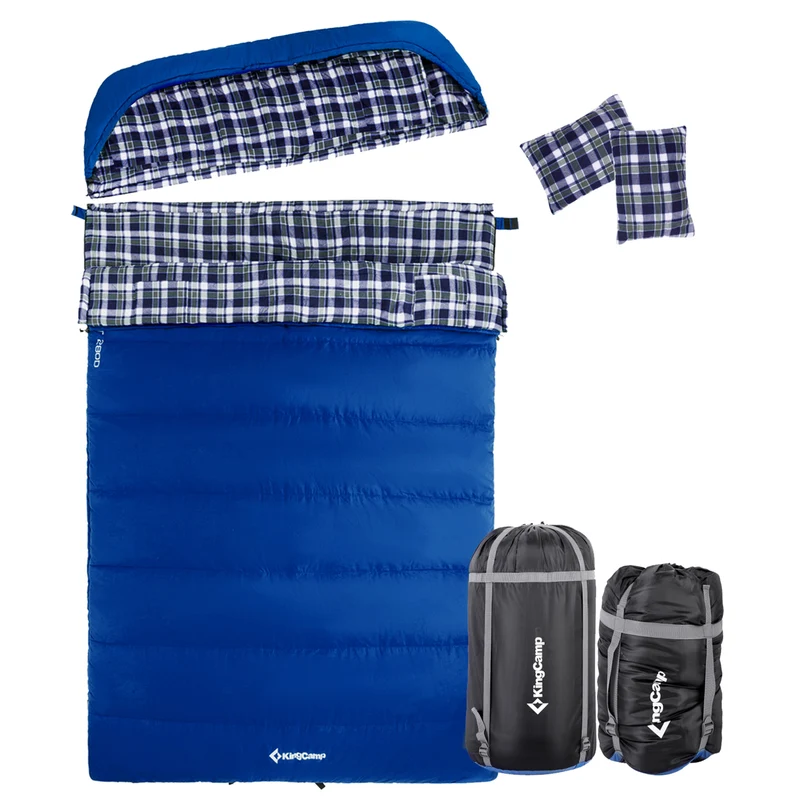 KingCamp COMFORT 280D Hooded Rectangular Sleeping Bag