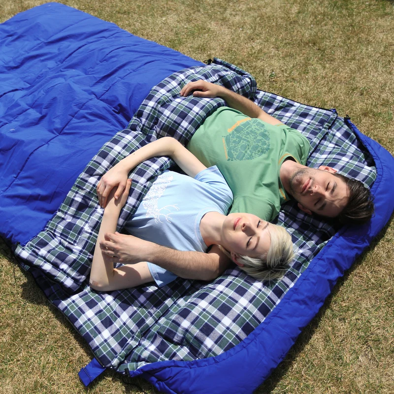 KingCamp COMFORT 280D Hooded Rectangular Sleeping Bag