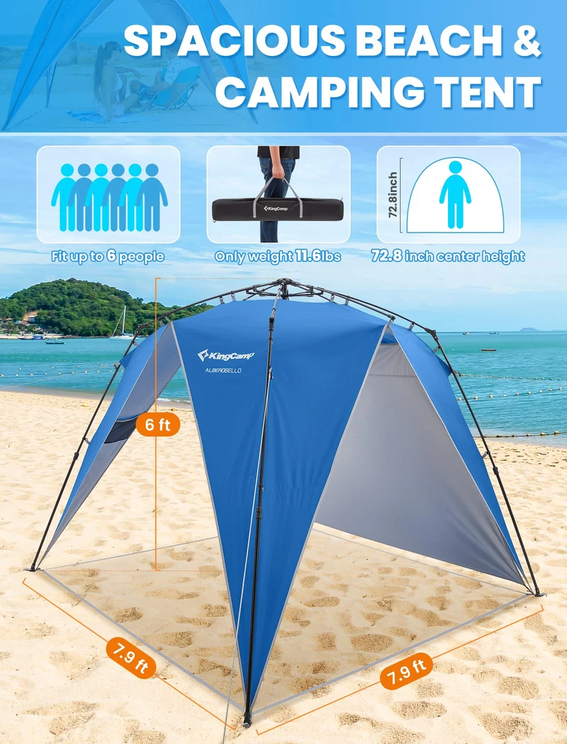 KingCamp Alberobello Quick-up Sun Shelter Tent