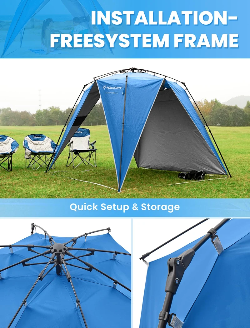KingCamp Alberobello Quick-up Sun Shelter Tent