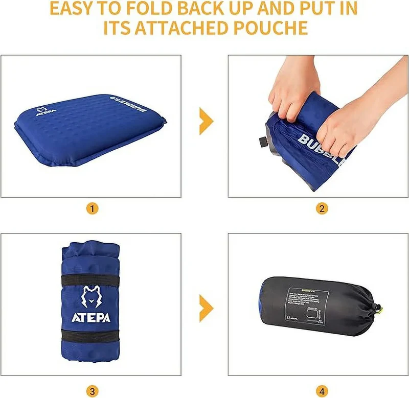 ATEPA BUBBLE 3.0 Trail Seat Self-Inflating Insulated Seat Cushion