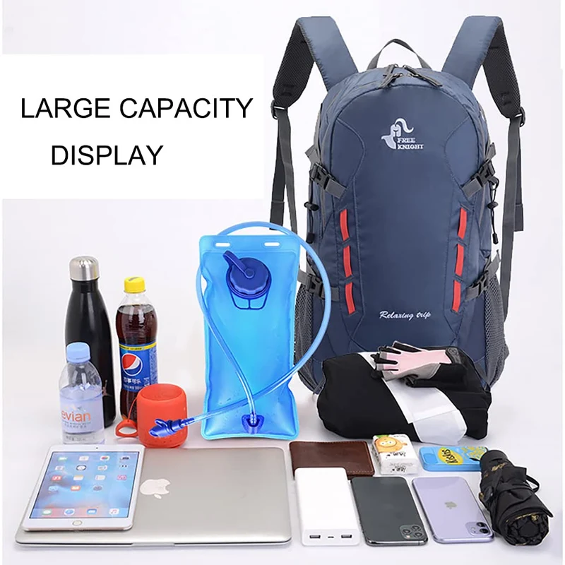 KinWild 40L Waterproof Hiking Camping Backpack