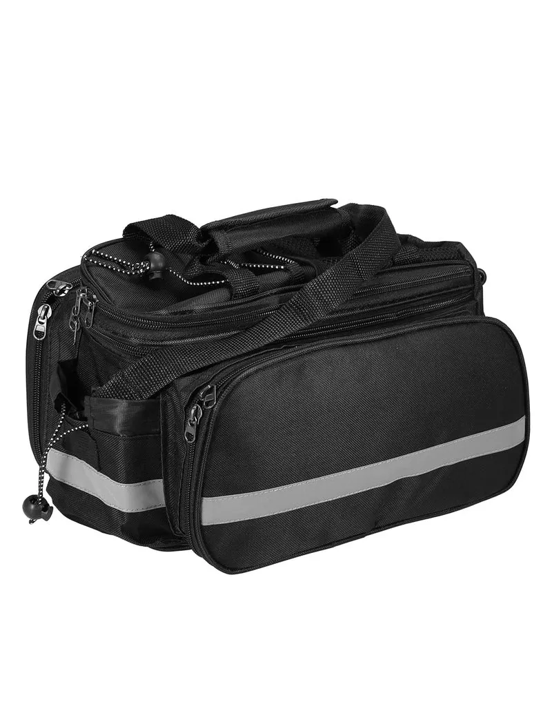 Multifunctional Waterproof Bicycle Rear Seat Bag - Complete with Rain Cover