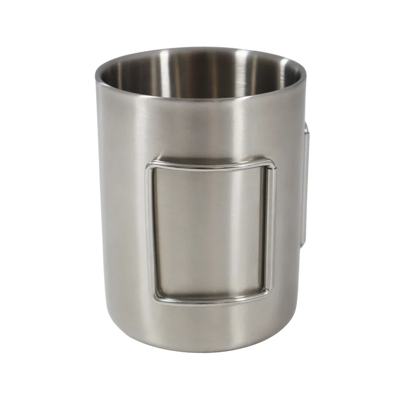 Edelstahl Thermobecher mit Klappgriff 0,3L