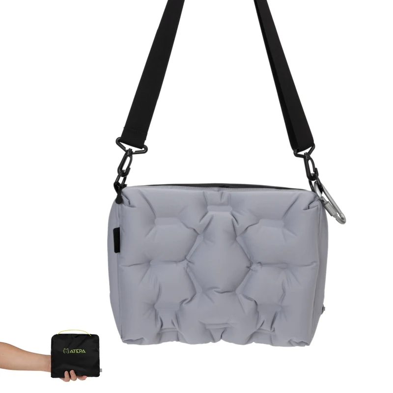 ATEPA Solid Cloud AirBag – Ultra-Light Inflatable Shoulder Bag, Pillow, Lumbar Support & Cushion