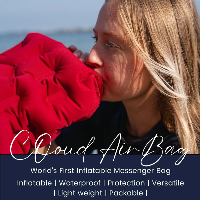 ATEPA Solid Cloud AirBag – Ultra-Light Inflatable Shoulder Bag, Pillow, Lumbar Support & Cushion