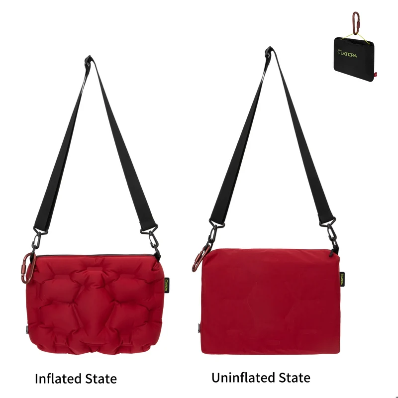 ATEPA Solid Cloud AirBag – Ultra-Light Inflatable Shoulder Bag, Pillow, Lumbar Support & Cushion