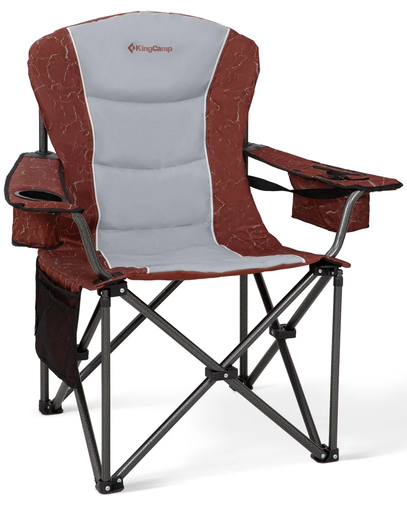 KingCamp JUNIPER C10 Oversized Folding Chair with Adjustable Lumbar Support