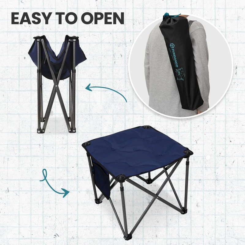FUNDANGO Camping Stool PLUS 18 Inch