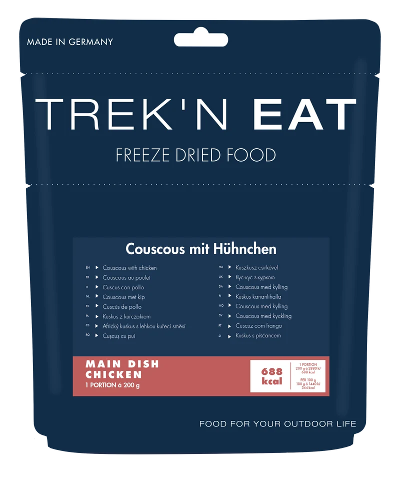 Couscous mit Hühnchen | Outdoor Essen