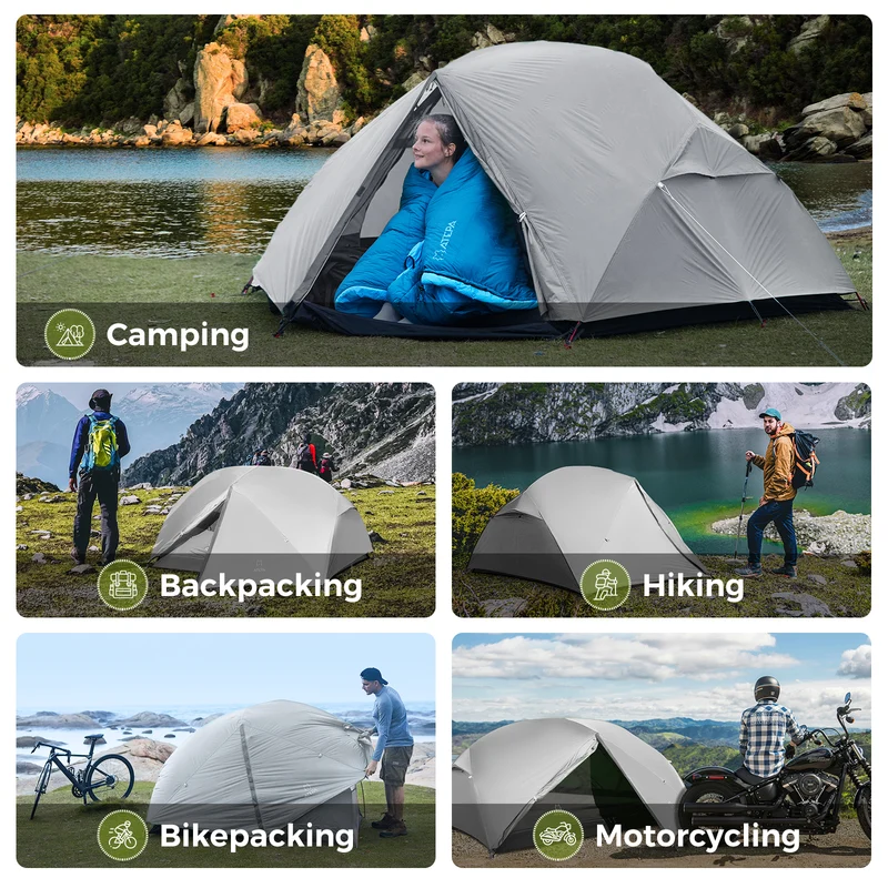 ATEPA Ultralight 2-Person Backpacking Tent