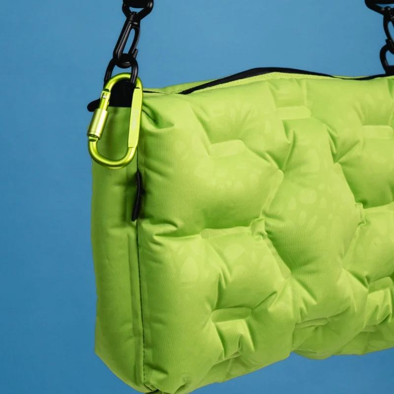 ATEPA Cloud AirBag 4-in-1 Inflatable Messenger Bag with Coffee Bean Print