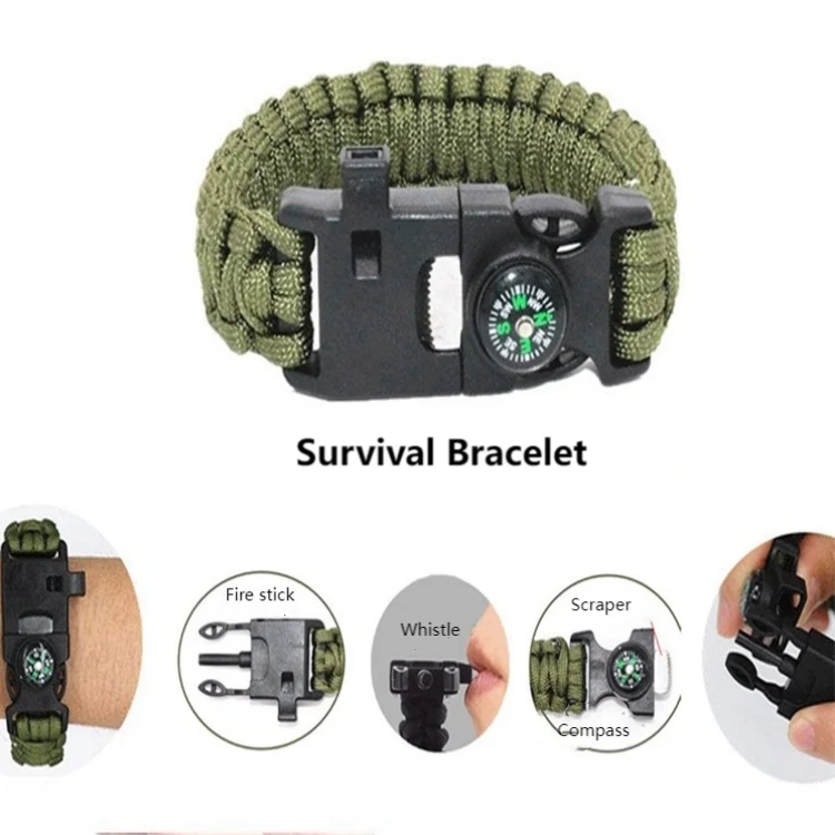 YETO 16-in-1 Professional Emergency Survival Kit