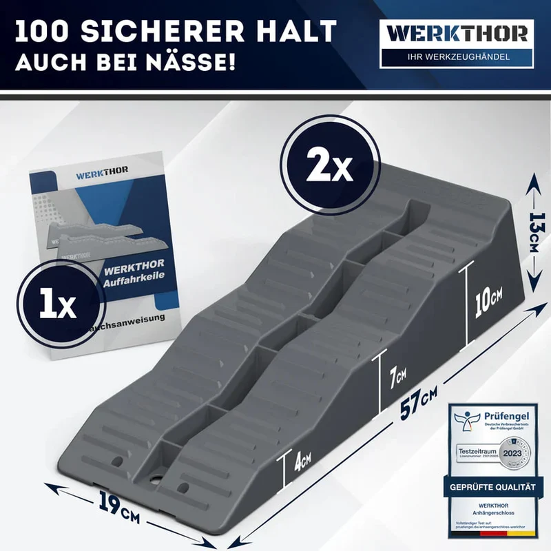 Auffahrkeile mit flachen Stufen bis [<5t] von Werkthor