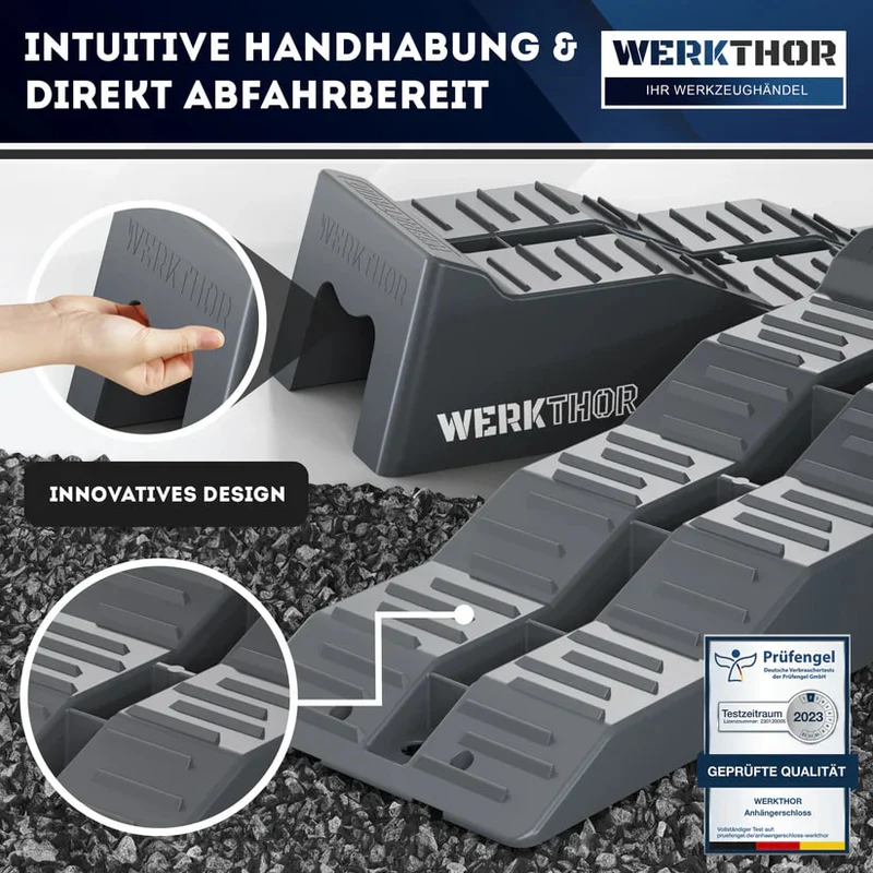 Auffahrkeile mit flachen Stufen bis [<5t] von Werkthor