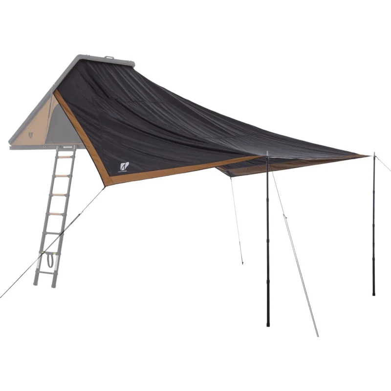 Sonnensegel zu Vickywood CUMARU LIGHT 152 schwarz goldbraun