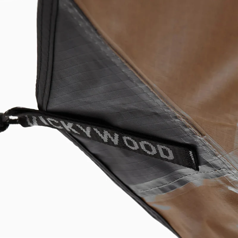Sonnensegel zu Vickywood CUMARU LIGHT 152 schwarz goldbraun