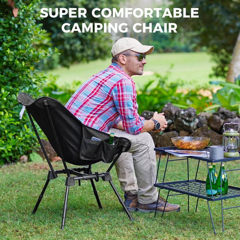 KingCamp ALOE P20 7075 H-shaped Portable Camping Chair