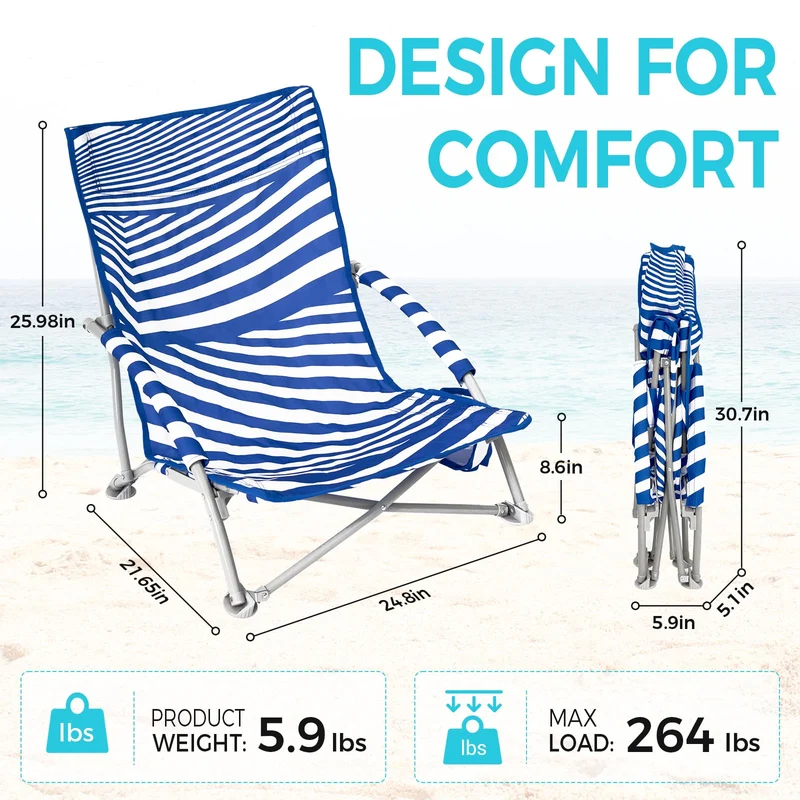 WEJOY Quick-up Beach Chair