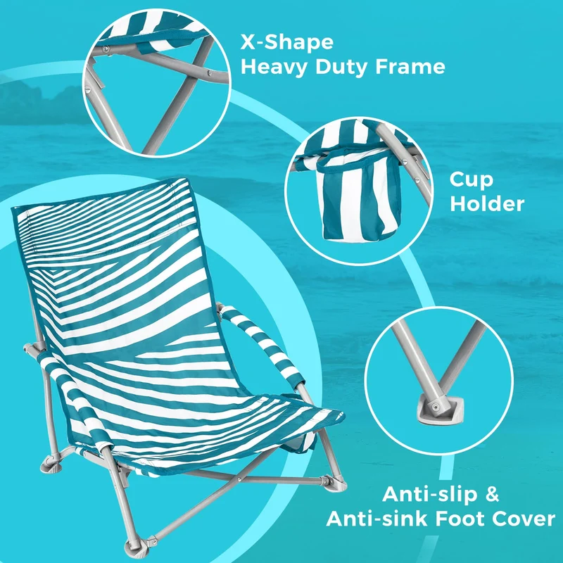 WEJOY Quick-up Beach Chair