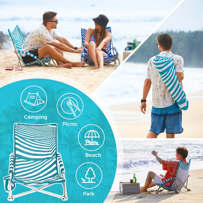 WEJOY Quick-up Beach Chair