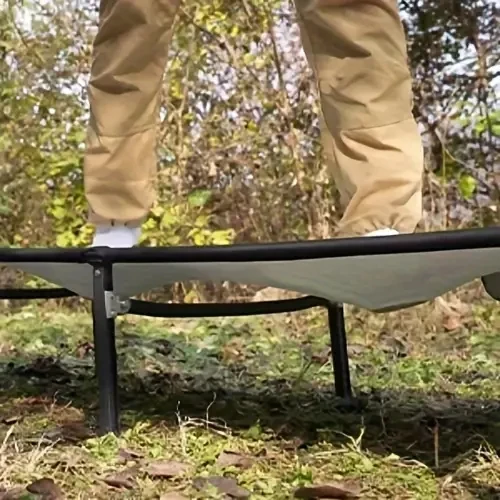 KingCamp 80" Extra Long Portable Folding Cot | 441lb Capacity Lightweight Camping Bed with 7075 Aluminum Frame