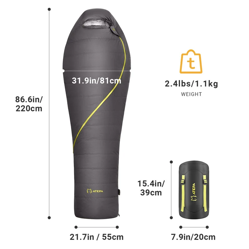 ATEPA ROCKY 520L Sleeping Bag-Mummy