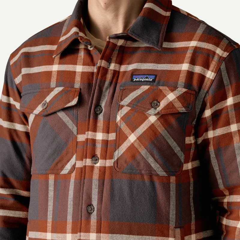 Men's Lightweight Insulated Fjord Flannel Shirt | Hemd