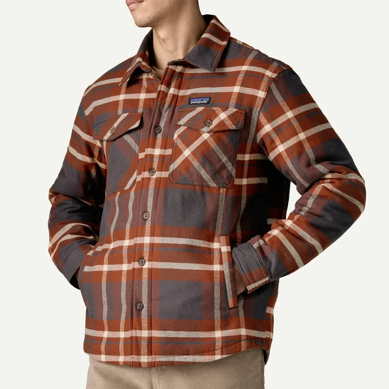 Men's Lightweight Insulated Fjord Flannel Shirt | Hemd