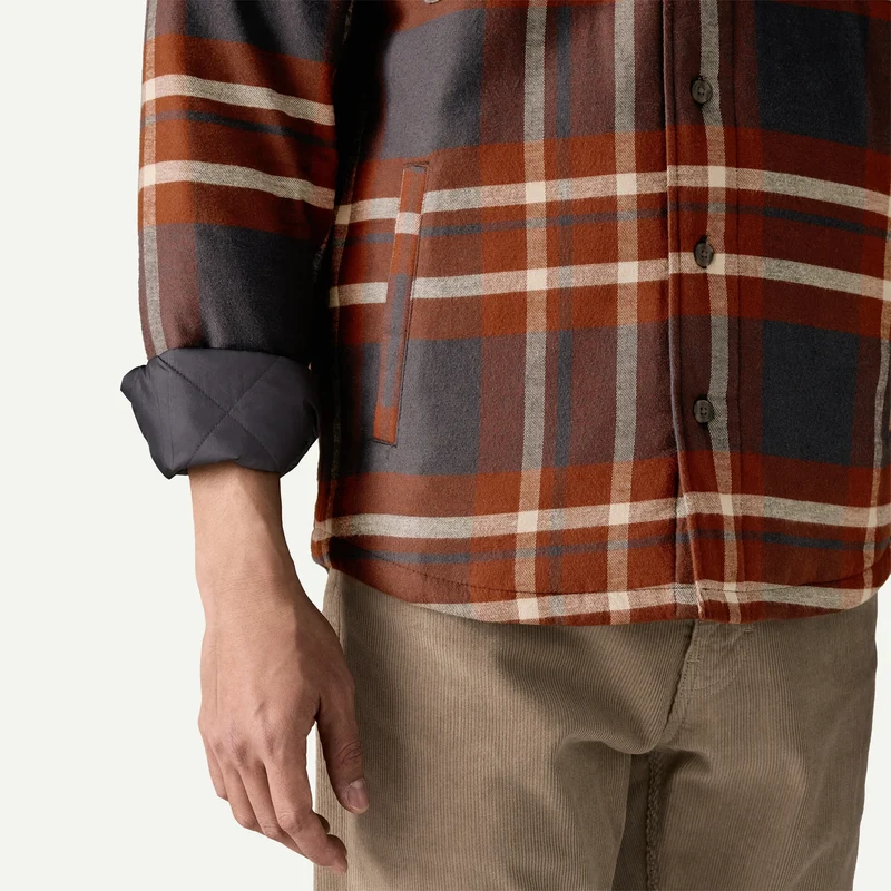 Men's Lightweight Insulated Fjord Flannel Shirt | Hemd