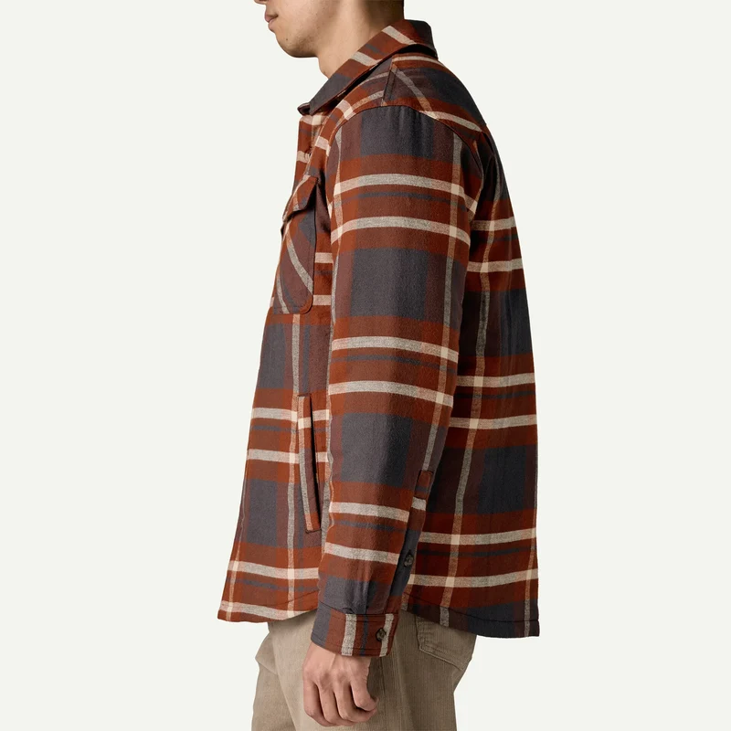 Men's Lightweight Insulated Fjord Flannel Shirt | Hemd