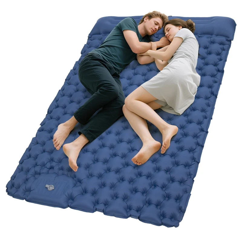 KingCamp COMFORT DUO 9 Double Air Pad | 2-Person Inflatable Camping Mattress