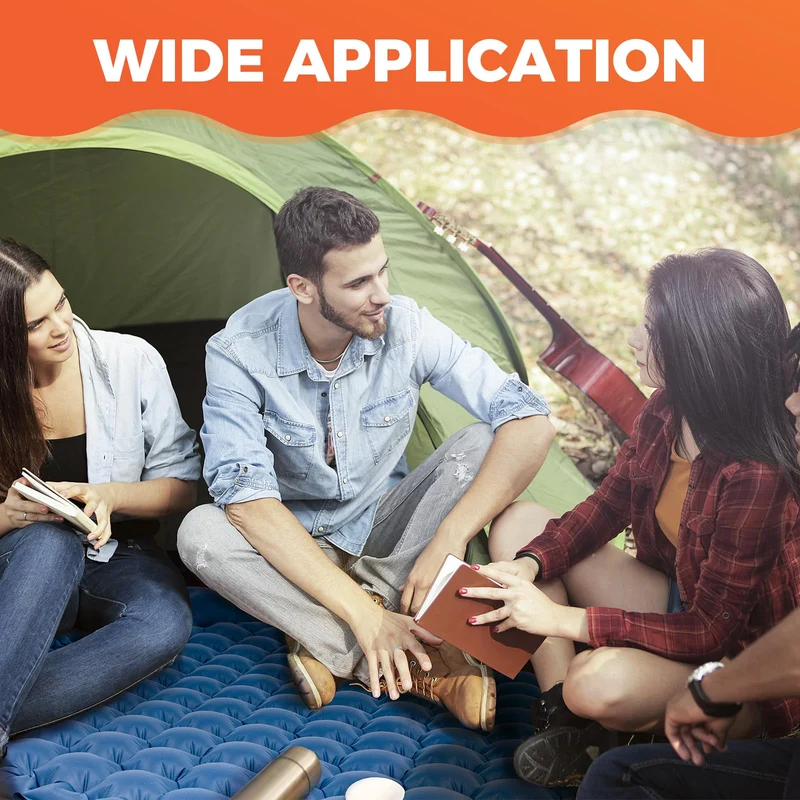 KingCamp COMFORT DUO 9 Double Air Pad | 2-Person Inflatable Camping Mattress