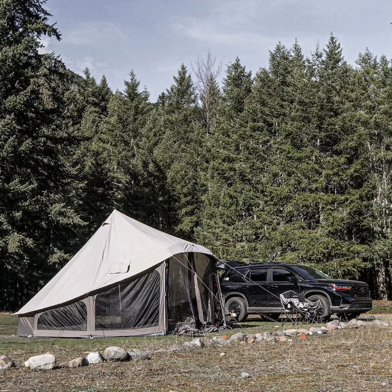 KingCamp KHAN LIGHT 400 Canvas Bell Tent For 4-6 Person