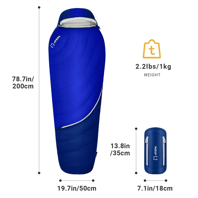 ATEPA DENALI 520 Down Sleeping Bag-Mummy
