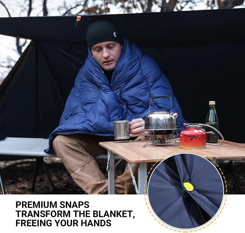 EEZEE Travel Blanket Lightweight Compact Outdoor Blanket