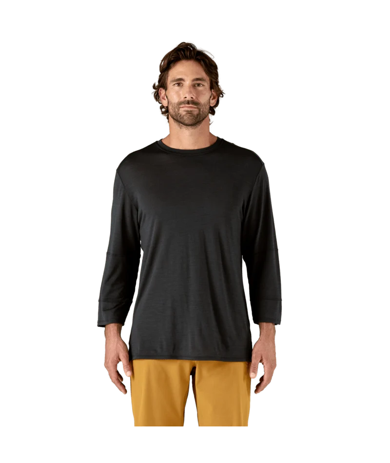 Men's Merino Blend 3/4 Sleeve Bike Jersey